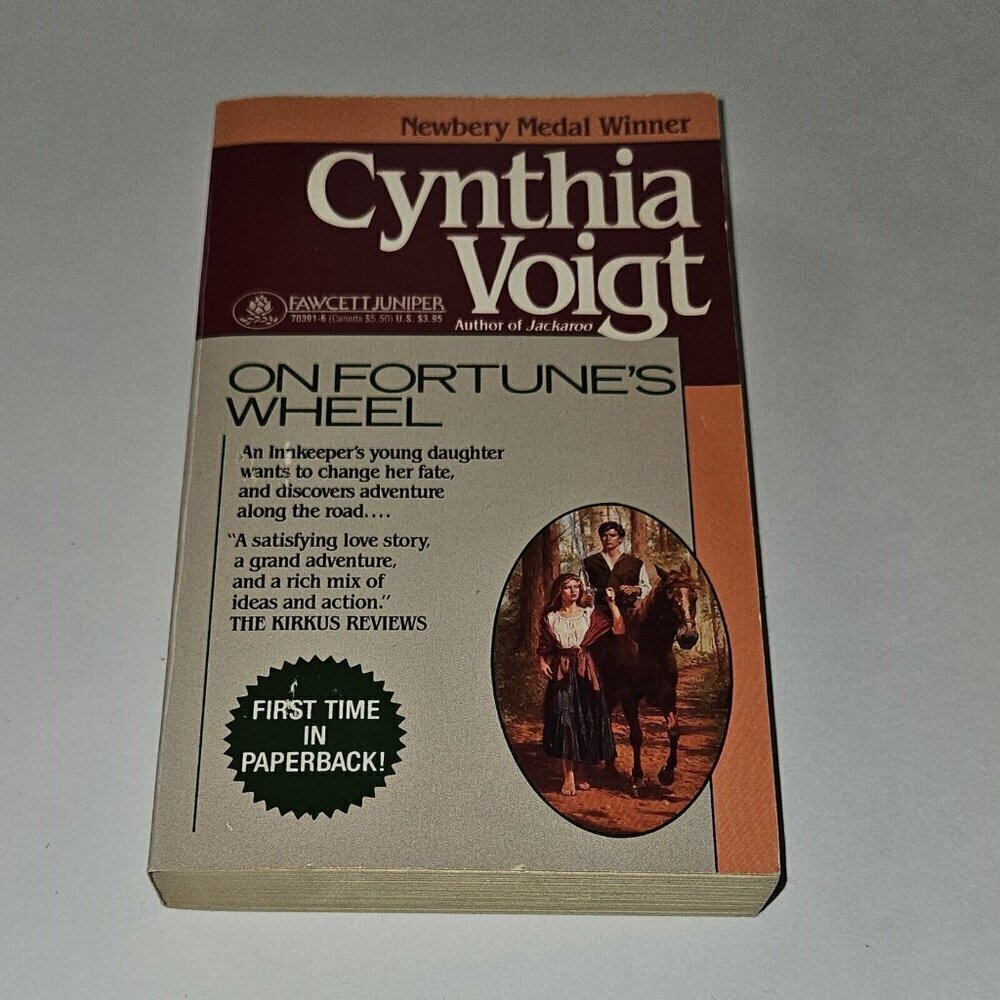 VTG On Fortune's Wheel Cynthia Voigt Paperback Book